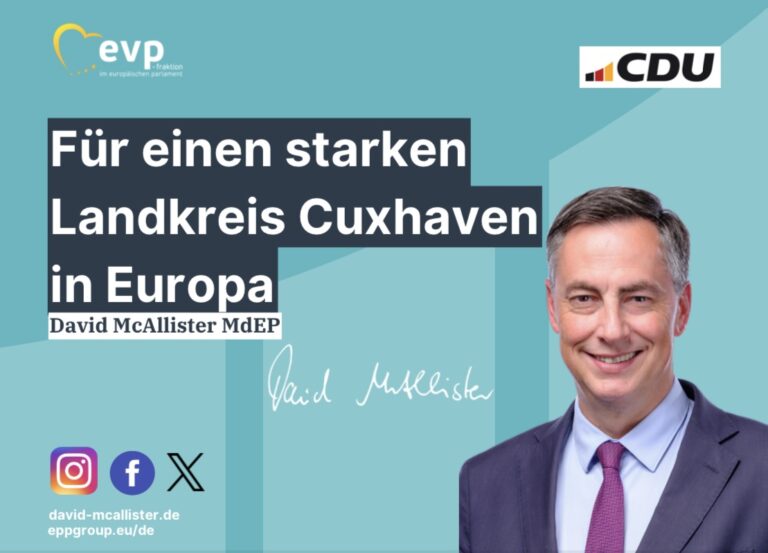 Logo David McAllister MdEP