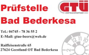 Logo GTÜ Bad Bederkesa
